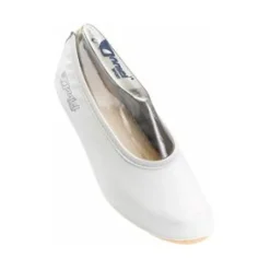 Anniel hvid gymnastiksko med gummi sål