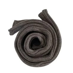 Benvarmere ribstrik brun 65 cm Seré