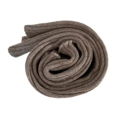 Benvarmere ribstrik lysebrun 65 cm Seré