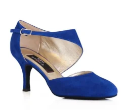Blå dansesko Nueva Epoca By Reyna 7 cm hæl