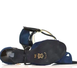 Blå dansesko Nueva Epoca Rosita 6 cm hæl