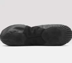 Bloch bløde sorte balletsko med split sål