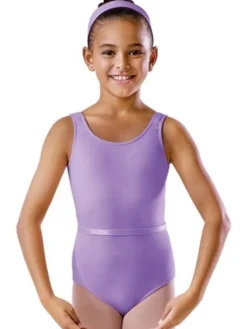 Bloch lilla dragt m.bælte u. ærme til piger