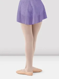 Bloch lys lilla mesh pull on skørt til piger