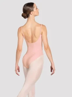 Bloch rosa klassisk dragt m. tynde stropper og rynk