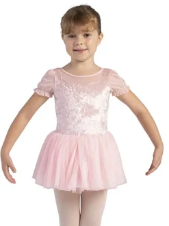 Bloch rosa tutudragt med velour