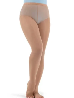 Capezio Light sun tan tights m. andefod