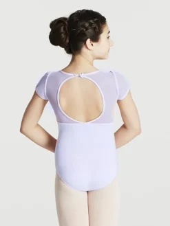 Capezio lys lavendel dragt med puf ærmer til piger