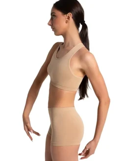 Capezio nude seamless hotpants til piger