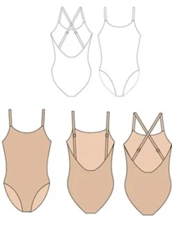 Capezio underdragt ballet/gymnastik
