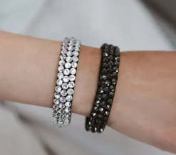 Crystal rhinsten armbånd