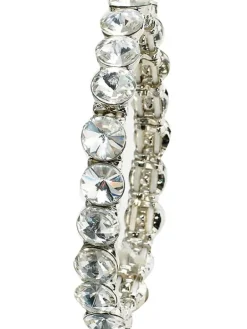 Crystal store rhinsten armbånd