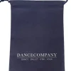Dancecompany mørkeblå skopose med logo