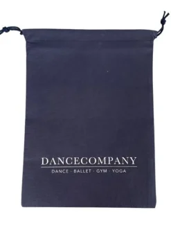 Dancecompany mørkeblå skopose med logo