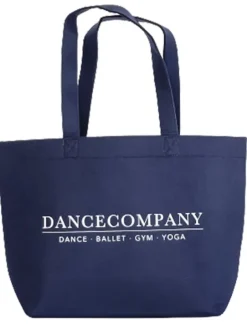 Dancecompany navy filt net med tryk