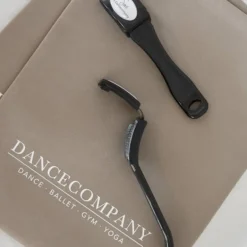 Dancecompany sandfarvet skopose med logo