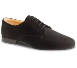 Dansesko sort lækker ruskind Werner Kern