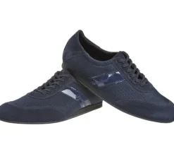 Diamant mørkeblå dansesneaker vario spin sål til herrer