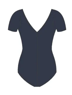 Dragt med korte ærmer i navy fra Wear Moi