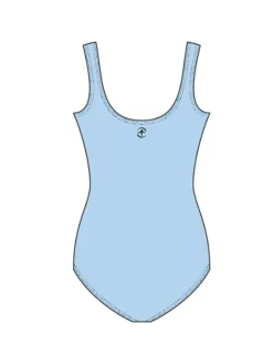 Dragt med tank ærmer i lyseblå fra Wear Moi