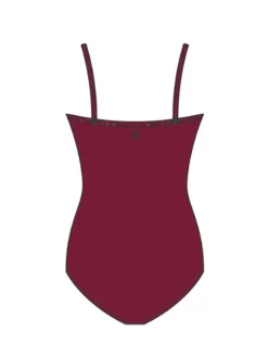 Dragt med tynde stropper i bordeaux fra Wear Moi