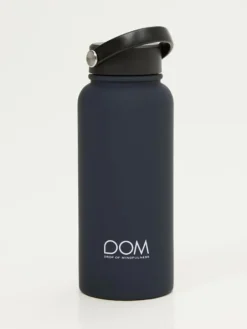 Drop of Mindfulness drikkeflaske 1000 ML mørkeblå