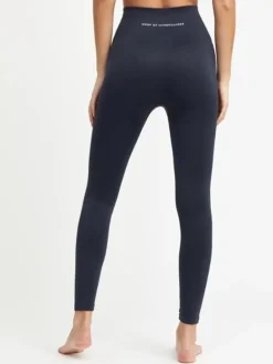 Drop of mindfulness mørkeblå seamless leggings