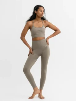 Drop of mindfulness salvie grønne seamless leggings