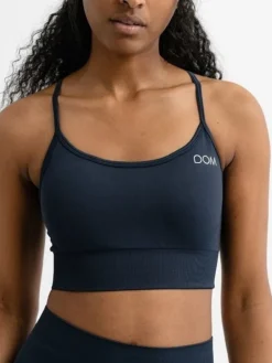 Drop of mindfulness seamless sports top mørkeblå
