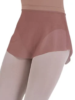 Flot kort cafe au lait balletskørt fra balletrosa