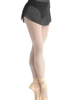 Flot kort sort balletskørt fra balletrosa