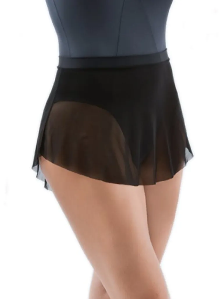 Flot kort sort balletskørt fra balletrosa