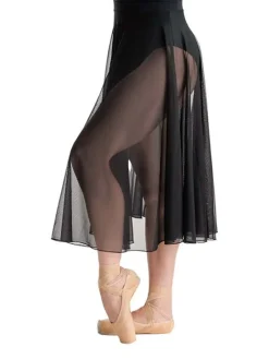 Flot sort langt balletskørt fra BalletRosa