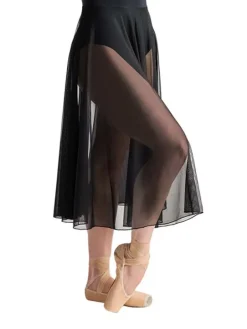 Flot sort langt balletskørt fra BalletRosa