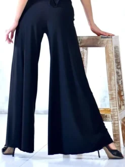 Flotte sorte bukser med vidde - Danceeverywear