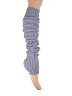 Grå 90 cm benvarmere dans/ballet