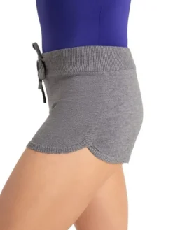 Grå danse strik shorts fra Capezio