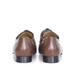 Herre dansesko cognac farvet skind Werner Kern