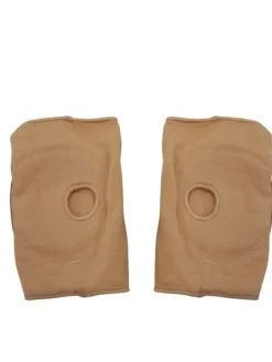 Hudfarvet kneepads til dans