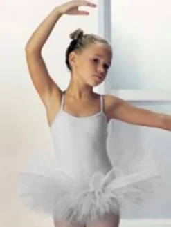 Hvid tutudragt Seré med 4 lag tyl