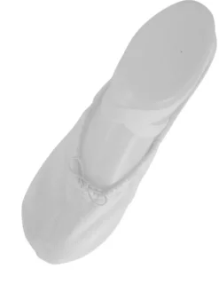 Kanvas hvid softballetsko/springsko Wear Moi