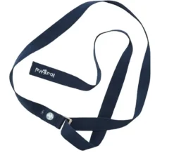 Lang bæltestrop blå til yoga Manduka