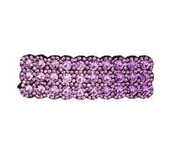 Lilla clic-clac hårspænde med rhinsten