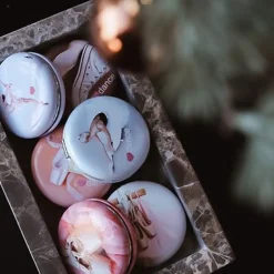 Lille balletspejl med print af tåsko og sneaker