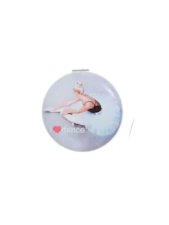 Lille fint spejl med print af tutudanser