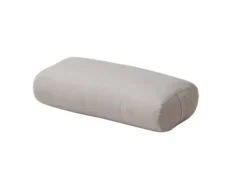 Lille yoga bolster til meditation i lysegrå - Moonchild