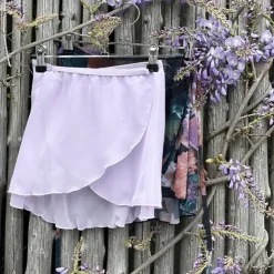 Lyselilla chiffon skirt piger Capezio