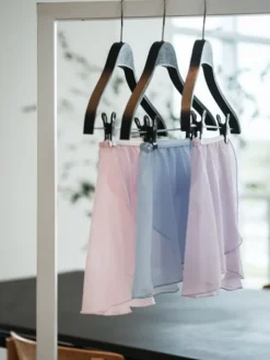 Lyselilla chiffon skirt piger Capezio