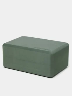 Manduka foam yogablok i salvie grøn