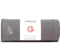 Manduka mikrofiber håndklæde i koksgrå